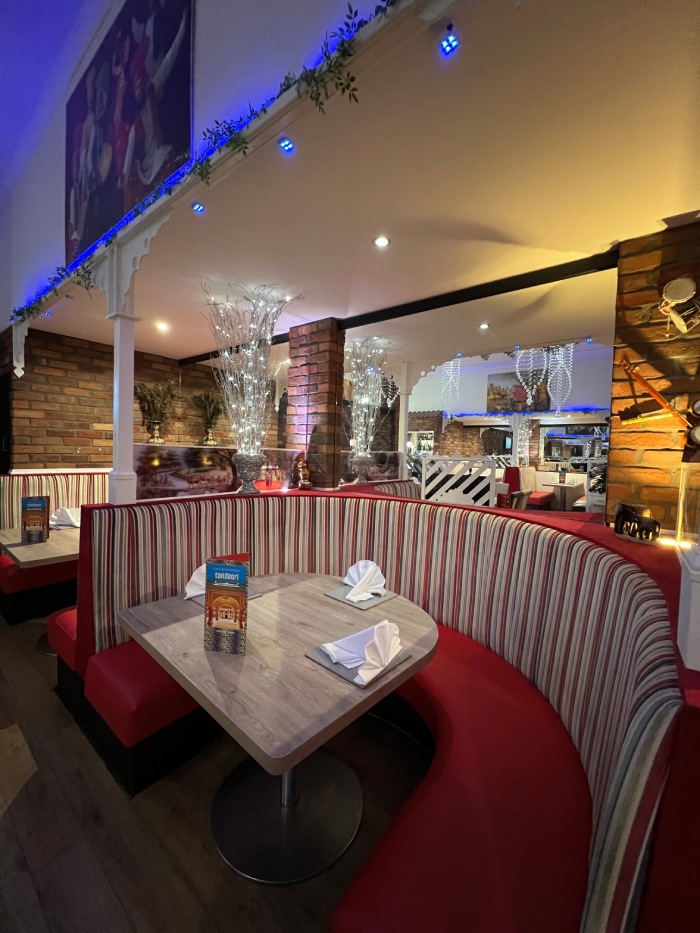 Bishopton Spicy Tandoori Greenock  burger and chips